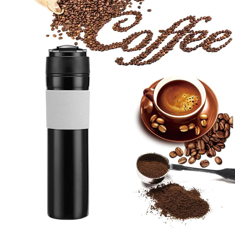 Portable French Press Coffee Maker for Outdoor Use