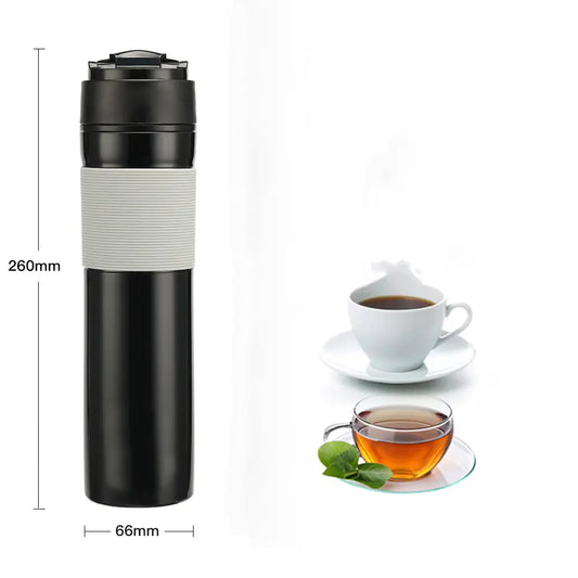Portable French Press Coffee Maker for Outdoor Use